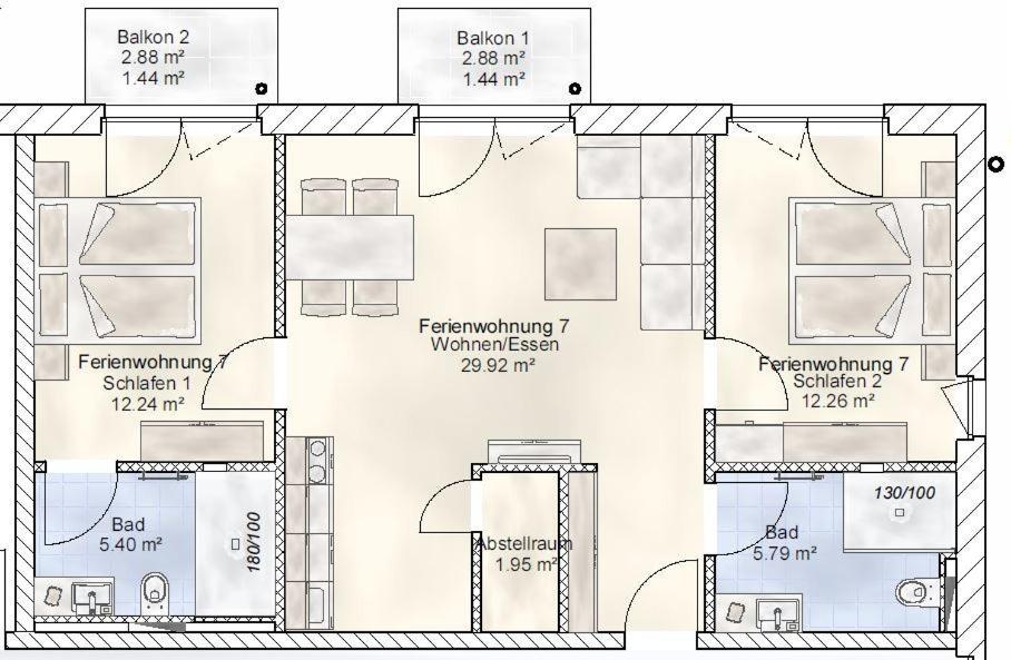 - Apartmenthaus Mit *